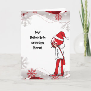 Emo-Kind-vakantiekaart Feestdagen Kaart