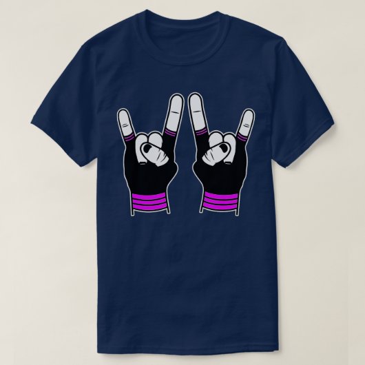 Emo-kleding voor dames en heren, Punk T-shirt (Design voorkant)
