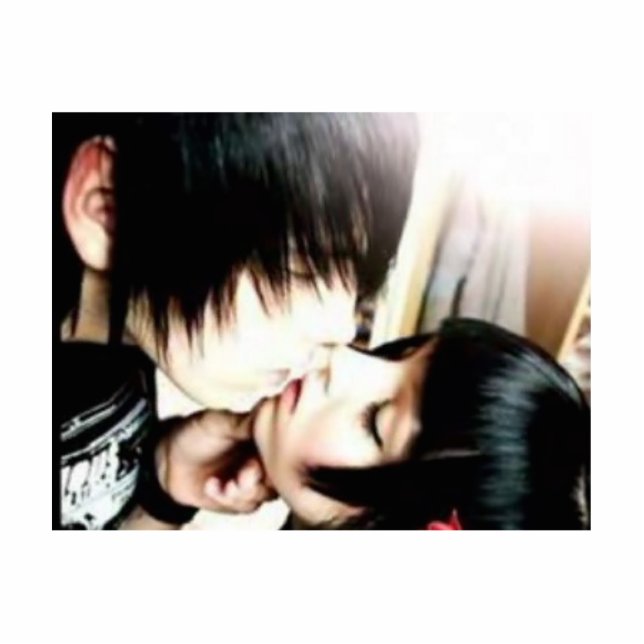 emo-liefde fotobeeldje magneet (Voorkant)