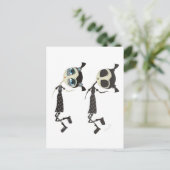 Emo Me en My Emo Shadow Briefkaart (Staand voorkant)