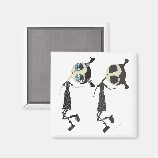 Emo Me en My Emo Shadow Magneet (Voorkant / Achterkant)