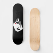 Emo Meisje Skateboard (Voorkant)