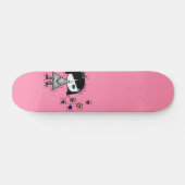 emo-meisje skateboard (Horizontaal)