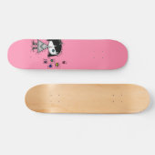 emo-meisje skateboard (Horizontaal)