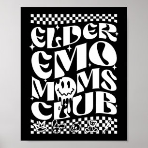 Emo Moms Club Moederdag Poster