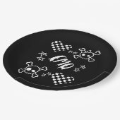 Emo-ontwerp Papieren Bordje (Gekanteld)