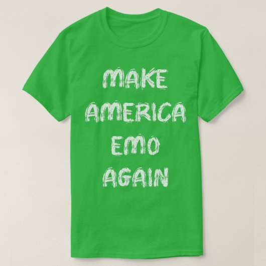 Emo opnieuw bedroefd t-shirt (Design voorkant)