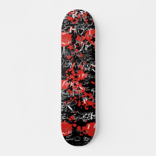 Emo Paint Skateboard Deck (Voorkant)