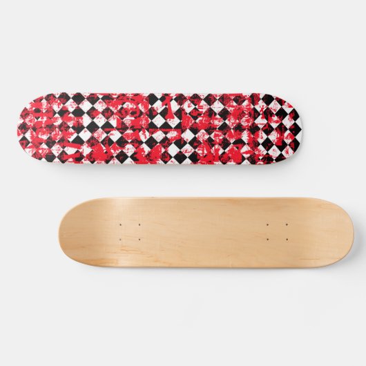 EMO Paint Splatt Skateboard (Horizontaal)
