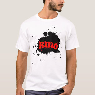 Emo Paint Splatter T-shirt