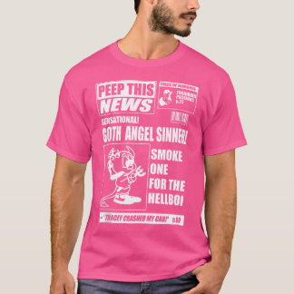 Emo Peep Nieuws - Lil Gothic Boi - Rap Hip Hop T-shirt