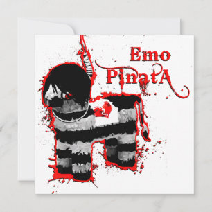 emo pinata kaart