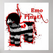 emo pinata poster (Voorkant)