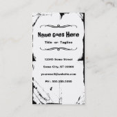 emo pinata visitekaartje (Achterkant)