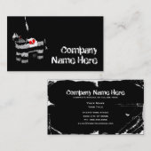 emo pinata visitekaartje (Voorkant / Achterkant)