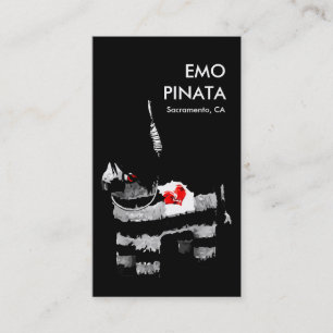 emo pinata visitekaartje