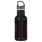 EMO Pink Skull Crossbones 32.oz. Waterfles (Achterkant)