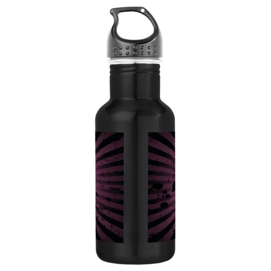 EMO Pink Skull Crossbones 32.oz. Waterfles (Achterkant)