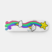 Emo Rainbow Custom Skateboard (Horizontaal)