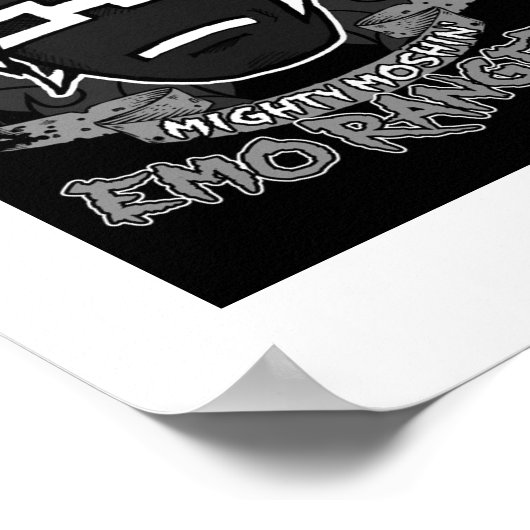 Emo Rangers - Introspectief Poster (Hoek)