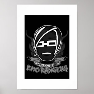 Emo Rangers - Introspectief Poster