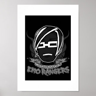 Emo Rangers - Introspectief Poster