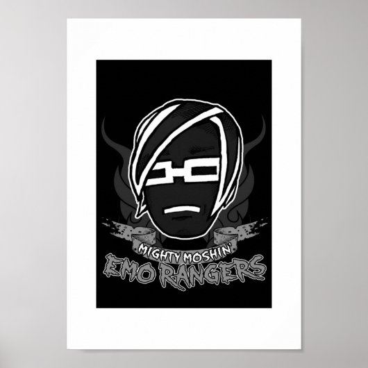 Emo Rangers - Introspectief Poster (Voorkant)