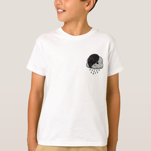 Emo Regenwolk Kinderen T-shirt (Voorkant)