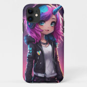 Emo Rock Afbeelding: expressieve artistieke expres Case-Mate iPhone Case (Achterkant)