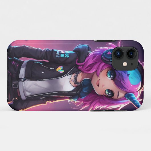Emo Rock Afbeelding: expressieve artistieke expres Case-Mate iPhone Case (Achterkant (horizontaal))