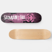 EMO Roze kroesbeenderen Comp Skateboard (Horizontaal)