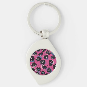 Emo scull Accessoires Sleutelhangers & Lanyards