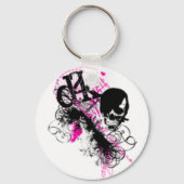 emo_skull sleutelhanger (Voorkant)