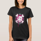 Emo SkullGirl T-shirt (Voorkant)