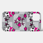 Emo Skulls Pattern Case-Mate iPhone Case (Achterkant (horizontaal))