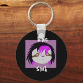 Emo Sloth Sleutelhanger (Voorkant)