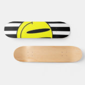 Emo Smile Persoonlijk Skateboard (Horizontaal)