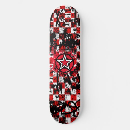 Emo Star Skateboard (Voorkant)
