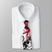 Emo Star Splatter Stropdas (Gebonden)