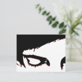 emo-stijl briefkaart (Staand voorkant)