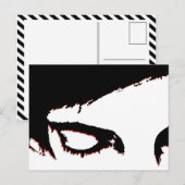 emo-stijl briefkaart (Voorkant / Achterkant)