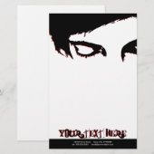 emo stijl briefpapier (Voorkant / Achterkant)