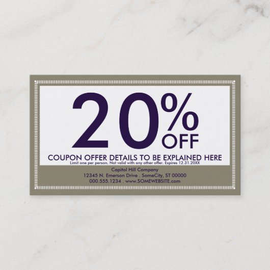 Emo Stijl Coupon Korting (Voorkant)