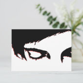 emo-stijl kaart (Staand voorkant)