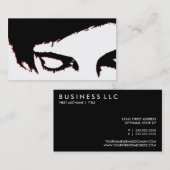 emo-stijl visitekaartje (Voorkant / Achterkant)