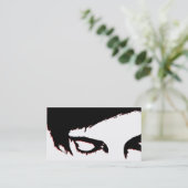 emo-stijl visitekaartje (Staand voorkant)