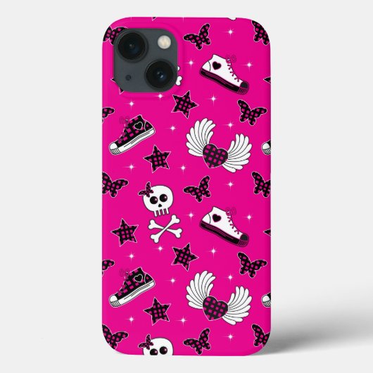 Emo-symbolen Case-Mate iPhone Case (Achterkant)