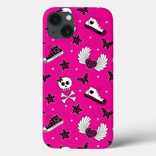 Emo-symbolen Case-Mate iPhone Case (Achterkant)