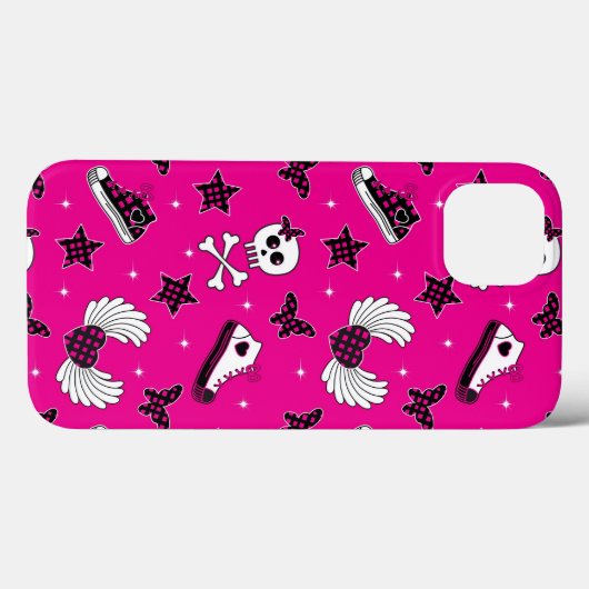 Emo-symbolen Case-Mate iPhone Case (Achterkant (horizontaal))