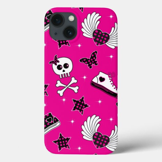 Emo-symbolen Case-Mate iPhone Case (Achterkant)